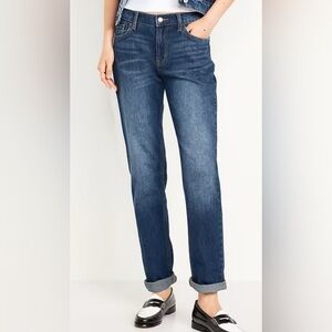Old Navy Boyfriend Mid-Rise Jeans